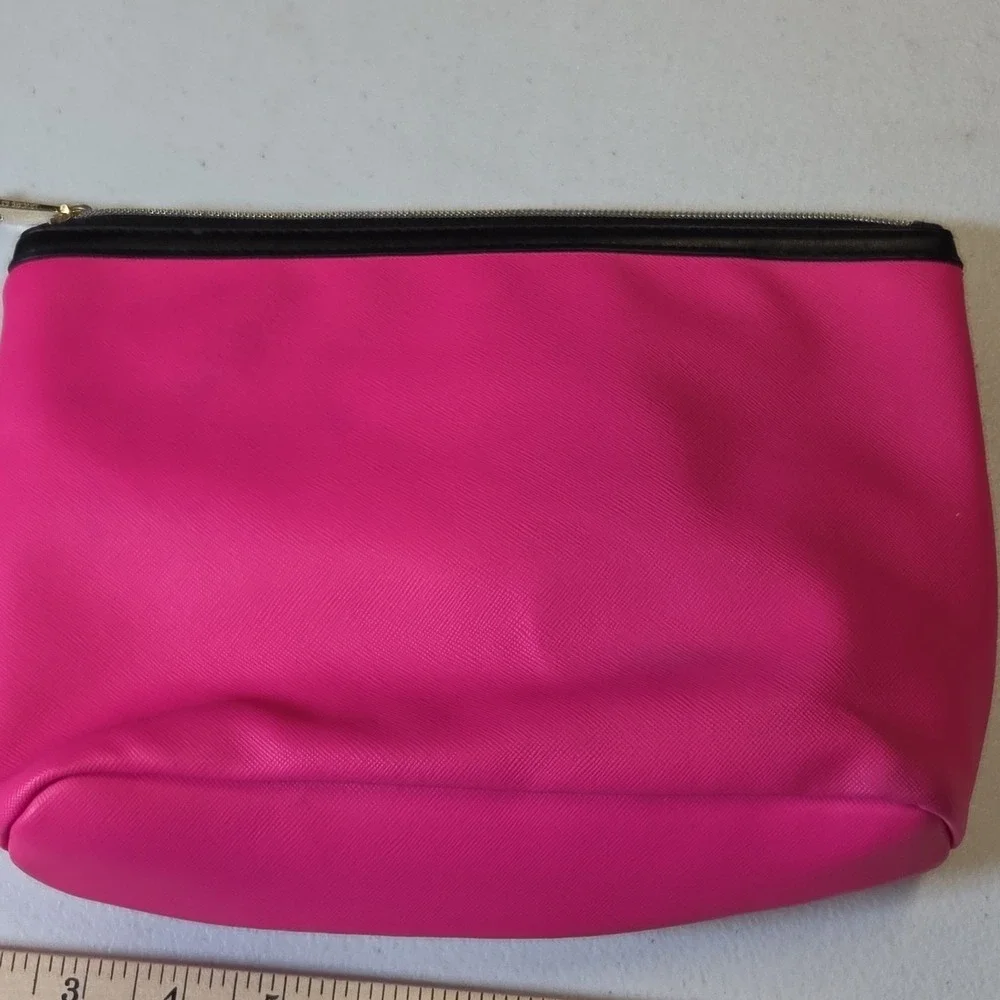 Victoria's‎ Secret Pink Cosmetic Bag Travel Makeup Toiletry Zip Pouch Large